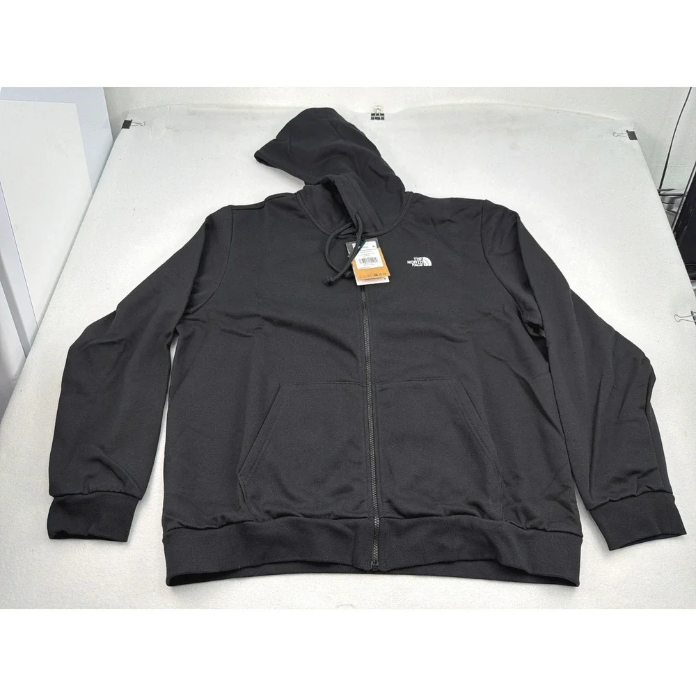 The North Face Mens Evolution SD Full Zip Hoodie TNF Black NF0A8EU1 XXL